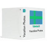 Vadjalain (Votia) flag with name Vinyl Binders
