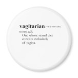 VAGITARIAN (definition) Magnet