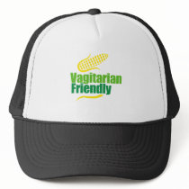 VAGITARIAN FRIENDLY hats by gay_pride VAGITARIAN FRIENDLY hats