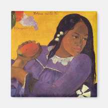 'Vahine No Te Vi' - Paul Gauguin Magnet