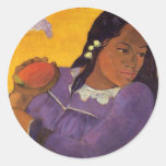 'Vahine No Te Vi' - Paul Gauguin Sticker