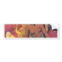 Vairumati By Gauguin Paul (Best Quality) Bumper Stickers