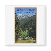 Val di Fleres - Summer T-bar Refrigerator Magnets