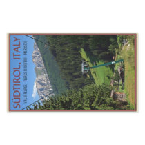 Val di Fleres - Summer T-bar Rectangle Sticker