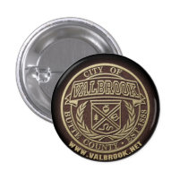 Valbrook City Seal buttons