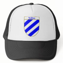 Valdez Coat of Arms/Family Crest hats by NameGame Valdez Coat of Arms/Family Crest hats