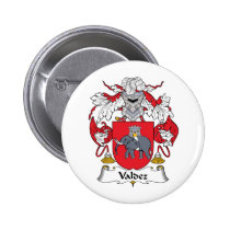 Valdez Family Crest Button