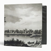 Valdivia, from 'The History of Chile'engraved Vinyl Binder