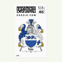 Vale Family Crest Stamps