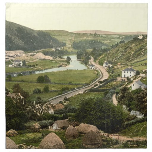 Vale of Avoca II, County Wicklow, Ireland Napkin Zazzle