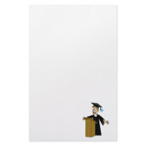 Valedictorian Stationery Design