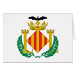 Valencia Coat Of Arms Greeting Cards
