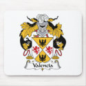 Valencia Family Crest mousepads