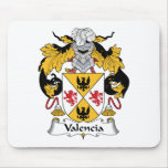 Valencia Family Crest mousepads