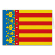 Valencia Flag Card