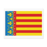 Valencia flag post cards