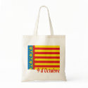 Valencia Flag Shopping Bag