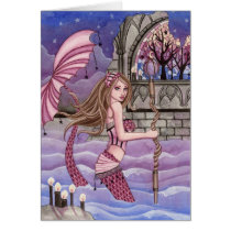 Valencia - Mermaid Card by nikkiburnette Valencia - Mermaid Card
