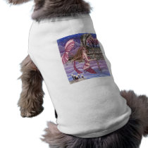 Valencia - Mermaid Pet Shirt pet clothing by nikkiburnette Valencia - Mermaid Pet Shirt pet clothing