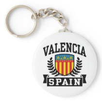 Valencia Spain Keychains