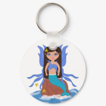 Valencia the Merfaery Keychain by KirstenEdwards Valencia the Merfaery Keychain
