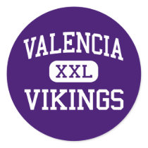 Valencia - Vikings - High - Valencia California stickers by customteamsportswear Valencia - Vikings - High - Valencia California stickers
