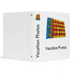 Valencia waving flag vinyl binders