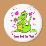Valentine baby dragon Magnet magnets