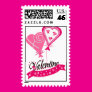 Valentine Balloon Hearts Postage