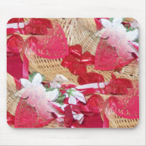 valentine basket collage mousepads
