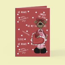 Valentine Bear cards