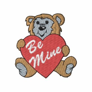 Valentine Bear embroideredshirt