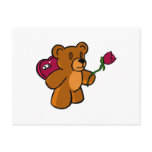 Valentine Bear Postcard