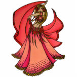 Valentine Belly Dancer Photo Cutout
