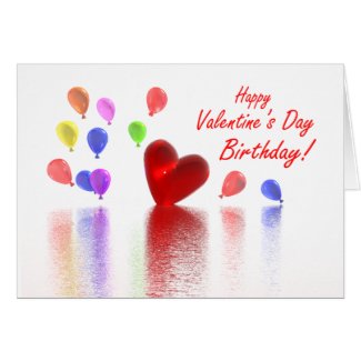 Valentine Birthday Celebration Cards