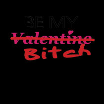 Valentine: Bitch t-shirts