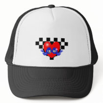 Valentine blue bird hats