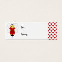 Valentine Bumble Bee Gift Tags