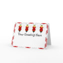 Valentine Bumble Bee Greeting Card