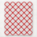 Small Plaid Background Mousepad