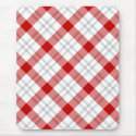 Large Plaid Background Mousepad