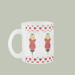 Valentine Bumble Bee Mug