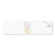 valentine bumper stickers