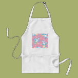 Valentine Bunnies in Pink Apron