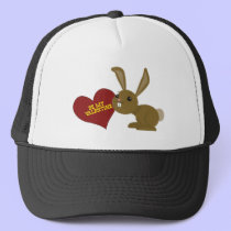 valentine bunny hats