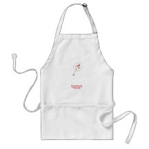 Valentine bunny love do you love me i love you aprons