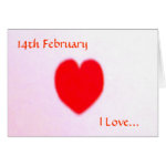 Valentine Card Valentine Card