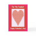 Valentine Card for Teachers