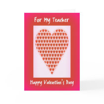 Valentine Card for Teachers by Be_My_Valentine Valentine Card for Teachers