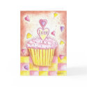 Valentine Cupcake cards